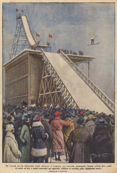 Un camp pour la virtuosité des skieurs - Achille Beltrame